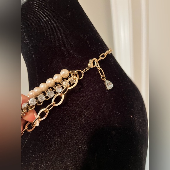 Intermix Triple Layer Necklace - Picture 4 of 5